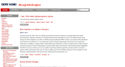 Desktop Screenshot of derssonu.com